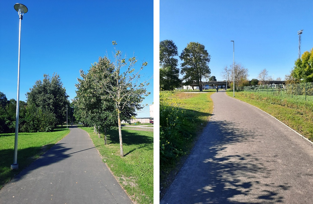 Narva linnapiirkonna jalgrattateede võrgustiku ühenduslõik Joala park – Oru tänav