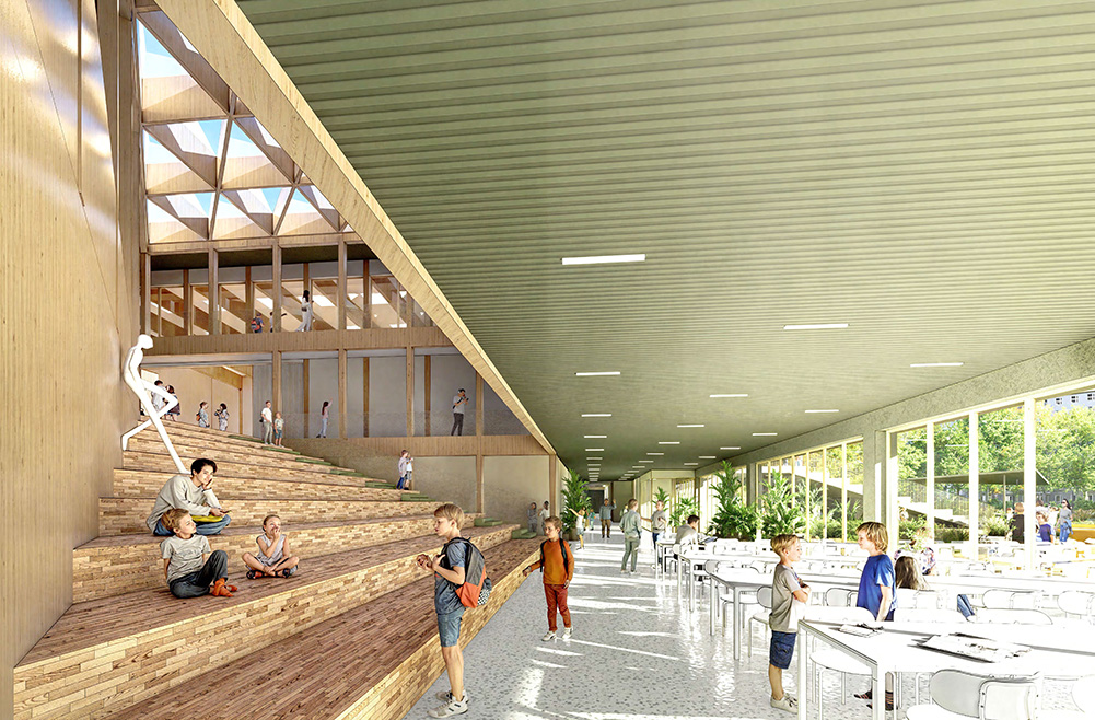 Narva arhitektuurivõistluse võidutöö Ristik/arhitektuuribüroo molumba