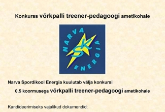 Võrkpallitreener-pedagoogi töökuulutus